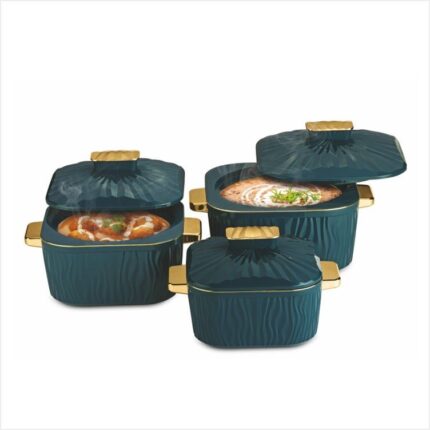 Jaypee Crinkle Klass 3 Pcs Casserole Set