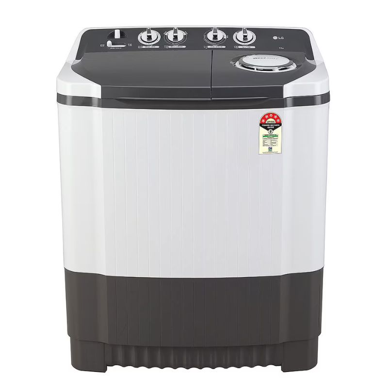 LG 7Kg Semi Automatic Top Load Washing Machine, Dark Gray - P7020NGAZ