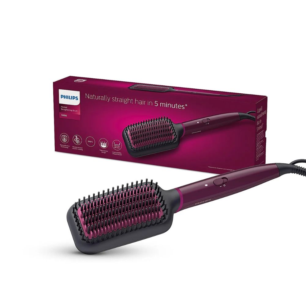 Philips Hair Straightening Brush - BHH730-00